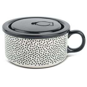 Thyme & Table Stoneware 23oz Dot Soup Mug (Brand: Thyme & Table)