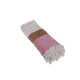 Darya Turkish Kitchen / Hand Towel (Color: pink)